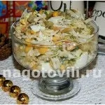 Салат пекінська капуста кукурудза курка (пп) Салат пекінська капуста кукурудза курка