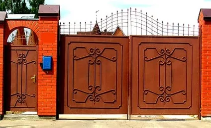 Садові ворота як їх зробити своїми руками (руками) Садові ворота як їх зробити своїми руками