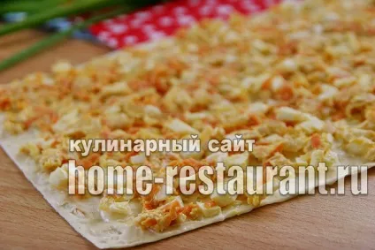 Рулет з лаваша в духовці з куркою рецепт з фото (рулет) Рулет з лаваша в духовці з куркою рецепт з фото