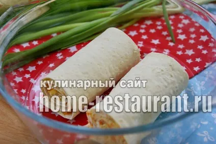 Рулет з лаваша в духовці з куркою рецепт з фото (лаваша) Рулет з лаваша в духовці з куркою рецепт з фото