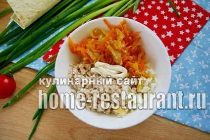 Рулет з лаваша в духовці з куркою рецепт з фото (духовці) Рулет з лаваша в духовці з куркою рецепт з фото