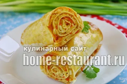 Рулет з лаваша в духовці з куркою рецепт з фото (куркою) Рулет з лаваша в духовці з куркою рецепт з фото