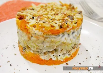 Салат з куркою і Морокова «пікантний» - покроковий рецепт, фото (пікантний) Салат з куркою і Морокова «пікантний» - покроковий рецепт, фото