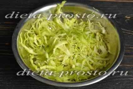 Салат з редискою і капустою по Дюканов рецепт з фото (кунжут білий) Салат з редискою і капустою по Дюканов рецепт з фото