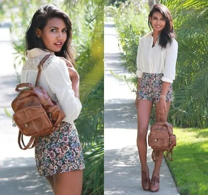 З чим носити високі шорти, scuola italiana di moda e stile (носити) З чим носити високі шорти, scuola italiana di moda e stile