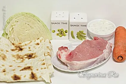 Шаурма по-домашньому зі свининою і овочами рецепт з фото (овочами) Шаурма по-домашньому зі свининою і овочами рецепт з фото