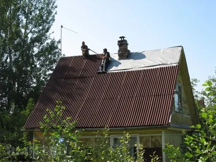 Шиферну покрівлю як покрити дах шифером (дах) Шиферну покрівлю як покрити дах шифером