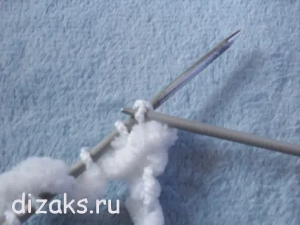 Шарф з помпонами пряжі спицями, dizаks дизайн - аксесуари (спицями) Шарф з помпонами пряжі спицями, dizаks дизайн - аксесуари