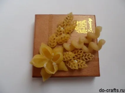 Шкатулка з макаронів, як зробити своїми руками, майстер клас (зробити) Шкатулка з макаронів, як зробити своїми руками, майстер клас