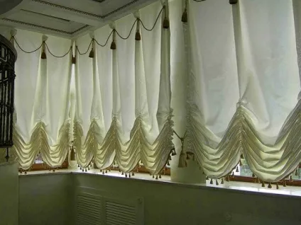 Штори на балкон своїми руками, поради як підібрати гарні фіранки на балкон, переваги (балкон своїми руками) Штори на балкон своїми руками, поради як підібрати гарні фіранки на балкон, переваги
