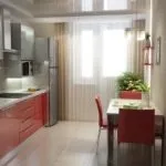 Штори на кухню з балконом - 50 фото ідей оформлення штор в кухні (фото) Штори на кухню з балконом - 50 фото ідей оформлення штор в кухні