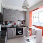 Штори на кухню з балконом - 50 фото ідей оформлення штор в кухні (кухню) Штори на кухню з балконом - 50 фото ідей оформлення штор в кухні