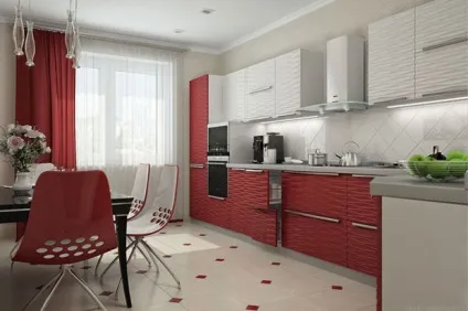 Штори на кухню з балконними дверима фото і поради (кухню) Штори на кухню з балконними дверима фото і поради