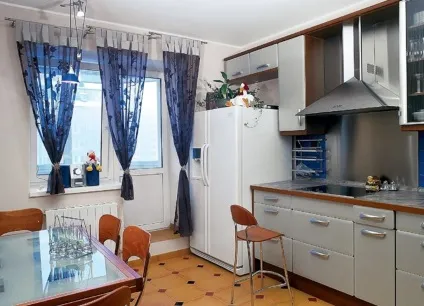 Штори на кухню з балконом - 50 фото ідей оформлення штор в кухні (кухню) Штори на кухню з балконом - 50 фото ідей оформлення штор в кухні