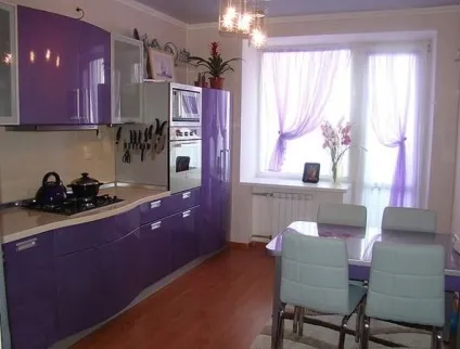 Штори на кухню з балконними дверима фото і поради (штори) Штори на кухню з балконними дверима фото і поради