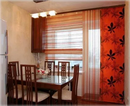 Штори на кухню з балконними дверима фото і поради (фото) Штори на кухню з балконними дверима фото і поради