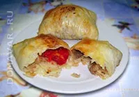 Листкова самса в духовці