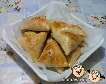 Листкова самса в духовці