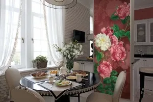 Сучасний дизайн стіни на кухні над обіднім столом (33 фото) (стіни) Сучасний дизайн стіни на кухні над обіднім столом (33 фото)
