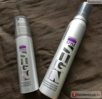 Спрей для волосся goldwell stylesign straight satin guard - «згладжування стирчать волосся, (straight) Спрей для волосся goldwell stylesign straight satin guard - «згладжування стирчать волосся,