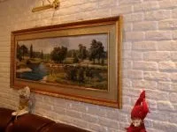 Стіни під фарбування в інтер'єрі