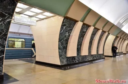 Станція метро Мар'їна роща - прогулянки по москві, метро (розташовані мозаїчні панно) Станція метро Мар'їна роща - прогулянки по москві, метро