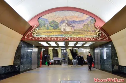 Станція метро Мар'їна роща - прогулянки по москві, метро (гай) Станція метро Мар'їна роща - прогулянки по москві, метро