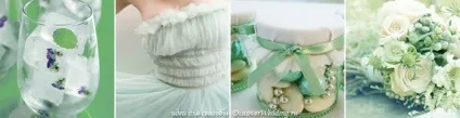 Весілля в ніжних відтінках м'яти (весняна) Весілля в ніжних відтінках м'яти