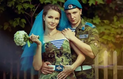Весілля в стилі ВДВ фото, відео і поради з проведення (весілля в стилі ВДВ відео) Весілля в стилі ВДВ фото, відео і поради з проведення