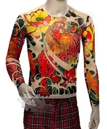 Тату-футболки, футболка з іміртаціей татуювання, tattoo t-shirt, тілесна футболка з орнаментом - (тілесна футболка з орнаментом) Тату-футболки, футболка з іміртаціей татуювання, tattoo t-shirt, тілесна футболка з орнаментом -