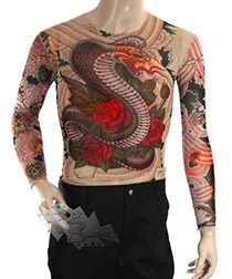 Тату-футболки, футболка з іміртаціей татуювання, tattoo t-shirt, тілесна футболка з орнаментом - (tattoo t-shirt) Тату-футболки, футболка з іміртаціей татуювання, tattoo t-shirt, тілесна футболка з орнаментом -