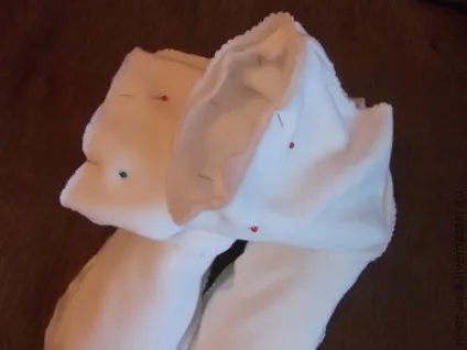 Тапки -ботікі Білосніжки - ярмарок майстрів - ручна робота, handmade (Довжина центру шкарпетки) Тапки -ботікі Білосніжки - ярмарок майстрів - ручна робота, handmade