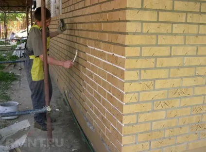 Термопанелі фасадні з клінкерної плиткою зовнішня обробка будинку (монтаж термопанелей) Термопанелі фасадні з клінкерної плиткою зовнішня обробка будинку