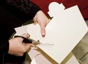 Торт з картону з побажаннями (картону) Торт з картону з побажаннями