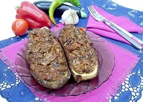 Тушковані баклажани з фаршем покрокове приготування (рецепт) Тушковані баклажани з фаршем покрокове приготування