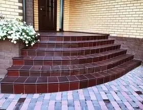 Укладання клінкерної плитки в Уфі (укладання кахлю в туалеті) Укладання клінкерної плитки в Уфі
