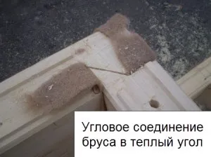 Кутові з'єднання бруса із залишком і без, профільований і клеєний брус (залишком) Кутові з'єднання бруса із залишком і без, профільований і клеєний брус