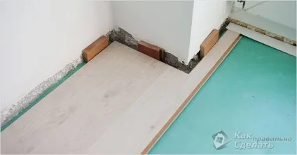 Укладання ламінату своїми руками - як укладати (укладати) Укладання ламінату своїми руками - як укладати