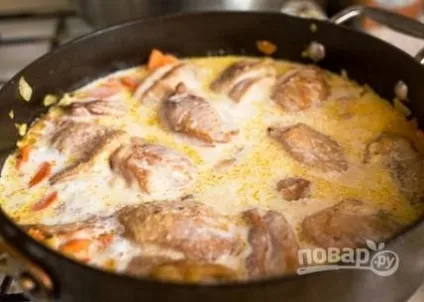 Тушковані курячі стегна - покроковий рецепт з фото на (тушковані курячі стегна) Тушковані курячі стегна - покроковий рецепт з фото на