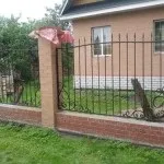 Установка металевих огорож з висікання своїми руками фото (своїми) Установка металевих огорож з висікання своїми руками фото