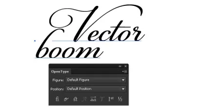 Урок по роботі зі шрифтами opentype і застосування альтернативних символів в adobe illustrator - rboom (альтернативних) Урок по роботі зі шрифтами opentype і застосування альтернативних символів в adobe illustrator - rboom