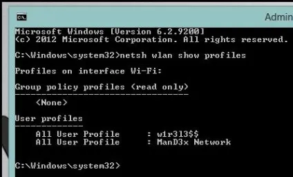 Управління бездротовими мережами в windows 8, windows для системних адміністраторів