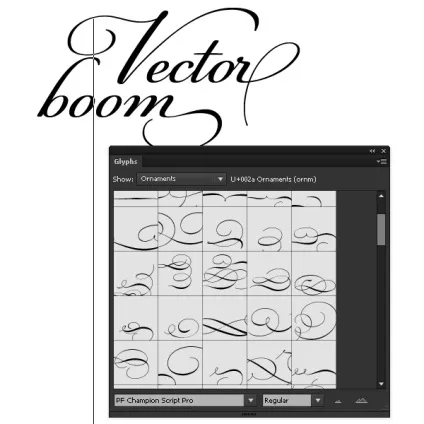 Урок по роботі зі шрифтами opentype і застосування альтернативних символів в adobe illustrator - rboom (шрифтами) Урок по роботі зі шрифтами opentype і застосування альтернативних символів в adobe illustrator - rboom