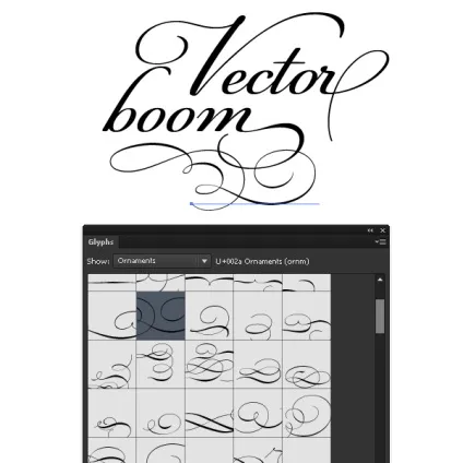 Урок по роботі зі шрифтами opentype і застосування альтернативних символів в adobe illustrator - rboom (opentype) Урок по роботі зі шрифтами opentype і застосування альтернативних символів в adobe illustrator - rboom