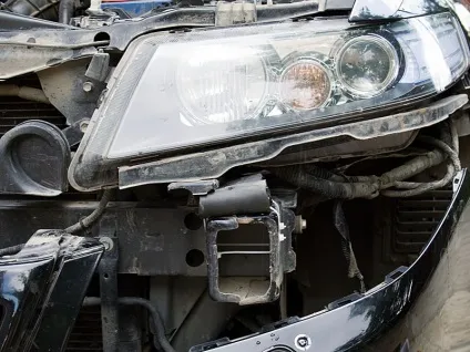 Усуваємо щілини під фарами на honda accord