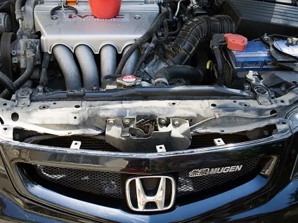 Усуваємо щілини під фарами на honda accord