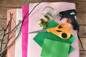 Викрійки літніх квітів з тканини (квітів) Викрійки літніх квітів з тканини