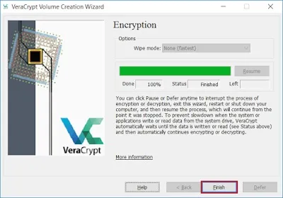 Veracrypt шифрування системного розділу (інтерфейс завантажувача VeraCrypt) Veracrypt шифрування системного розділу