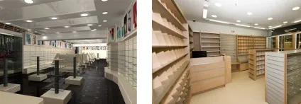 Викладення косметики в магазині