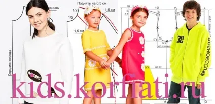 Викрійки одягу для дітей від Анастасії корфіаті (викрійки одягу для дітей) Викрійки одягу для дітей від Анастасії корфіаті